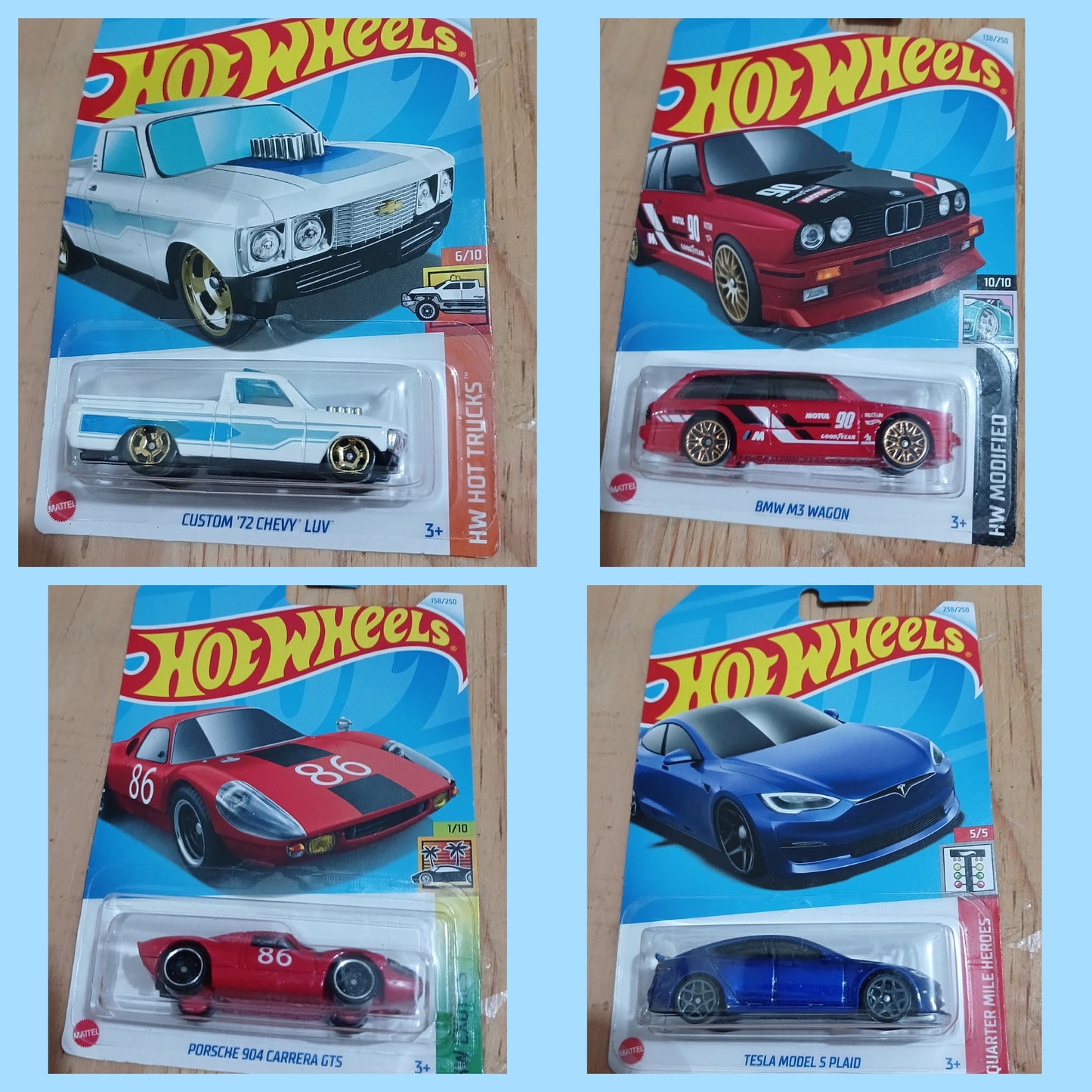 Carro Hot wheels por unidad