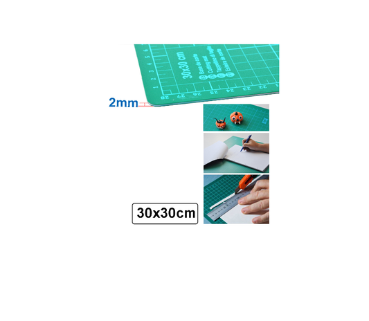 Alfombra de corte cuadrada 30X30 cm