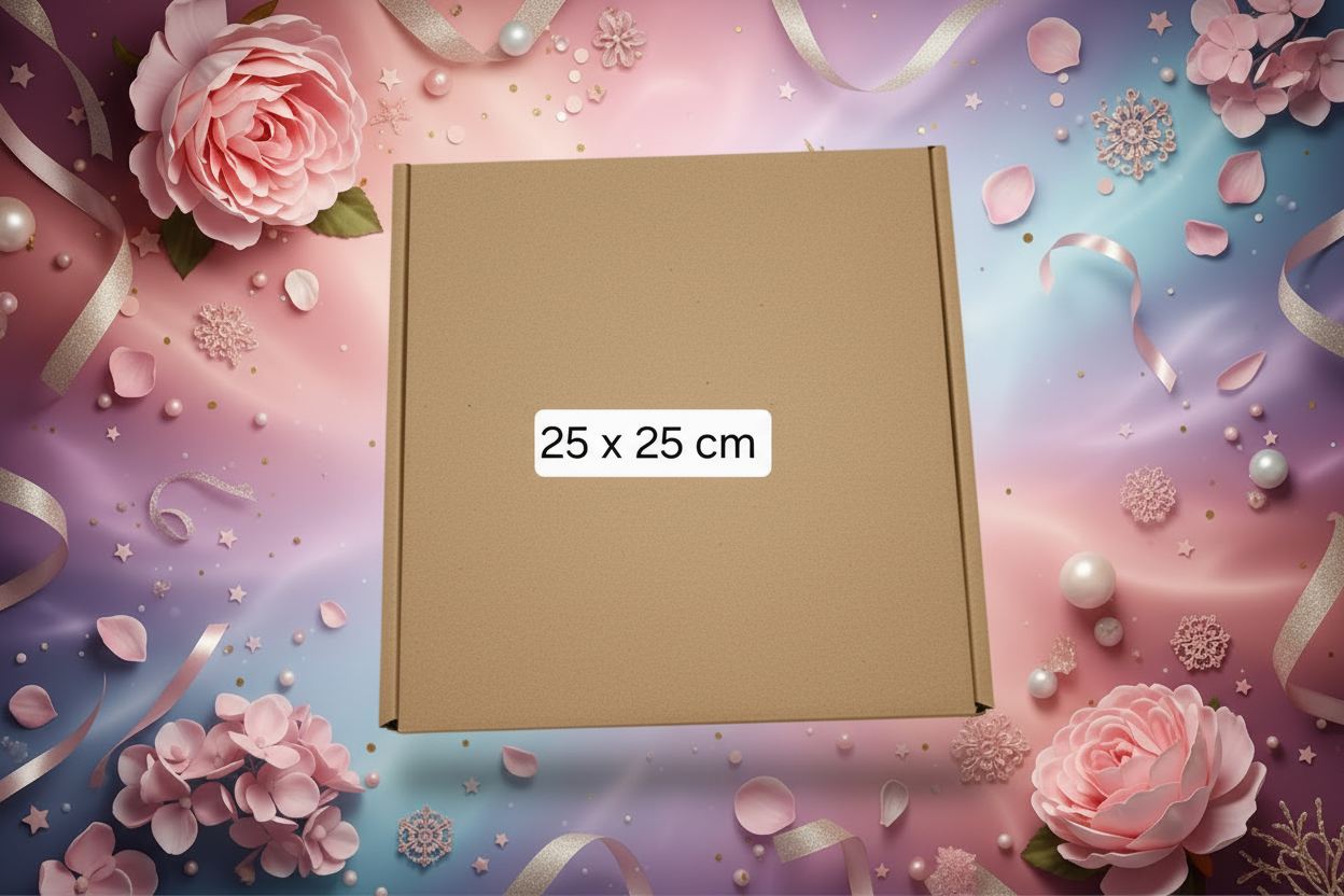 Caja sin visera 25 cm x 25 cm