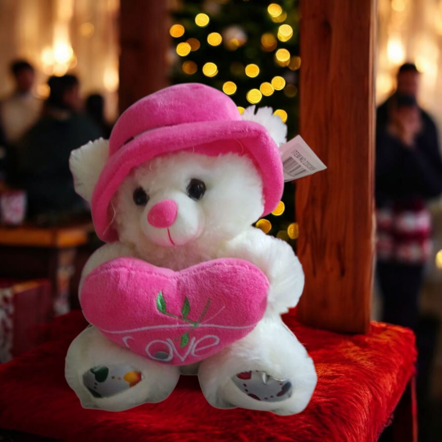 Peluche osito con sombrero y clrazon