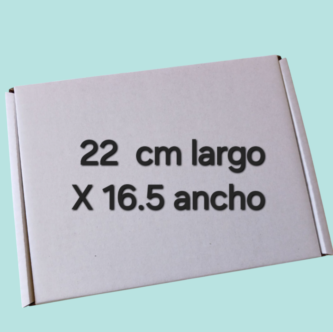 Caja rectángulo sin visera 22cm del lago X 16.5 de ancho