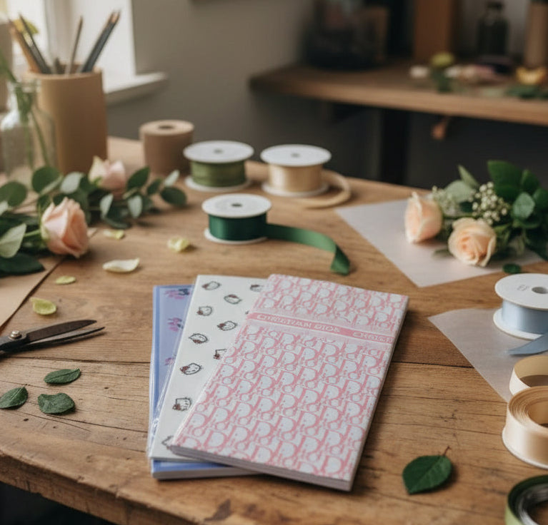 Papel coreano estampado