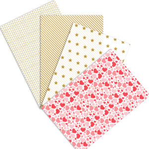 Papel china estampado 10 pliegos