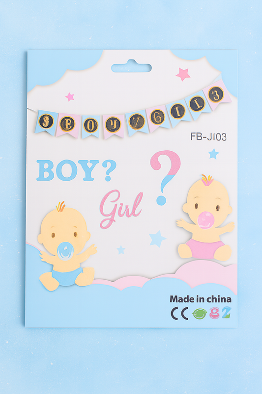 Banner boy or girl