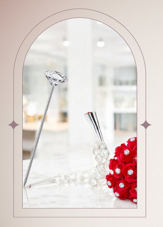 Alfileres diamante por unidad