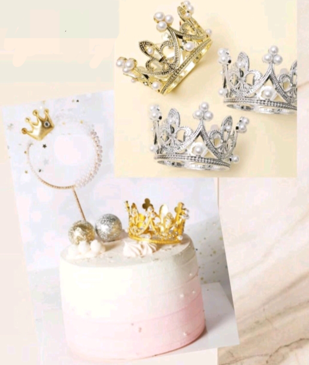 Corona decorativa de 5 cm