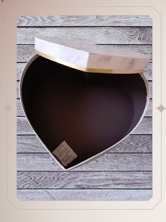 Caja forma de corazón grande 21 cm