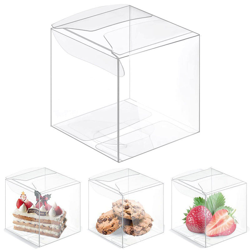 Caja transparente 12X12 cm